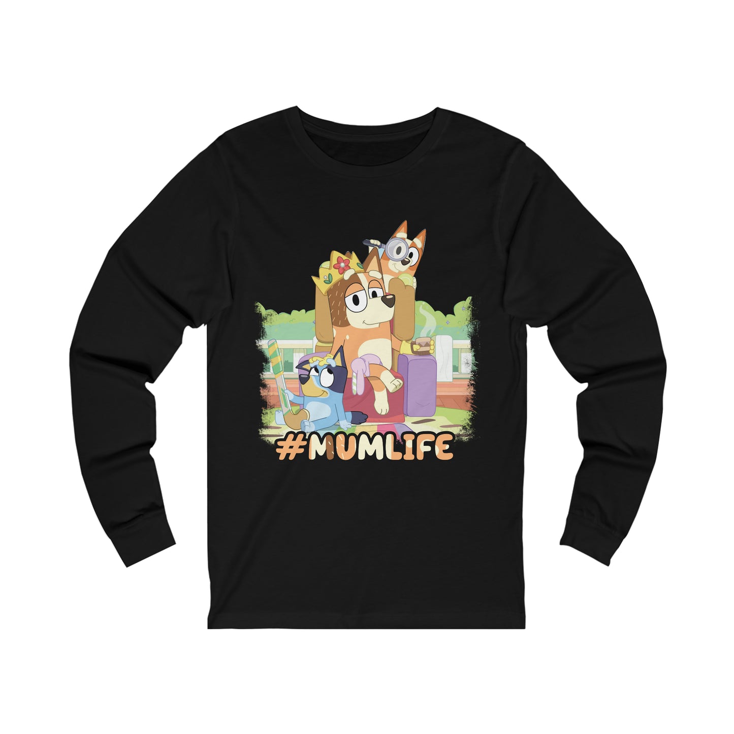 Mum Life Long Sleeve Tshirt