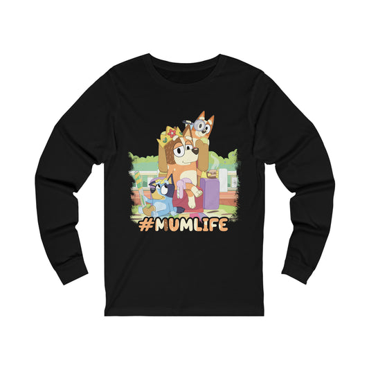 Mum Life Long Sleeve Tshirt