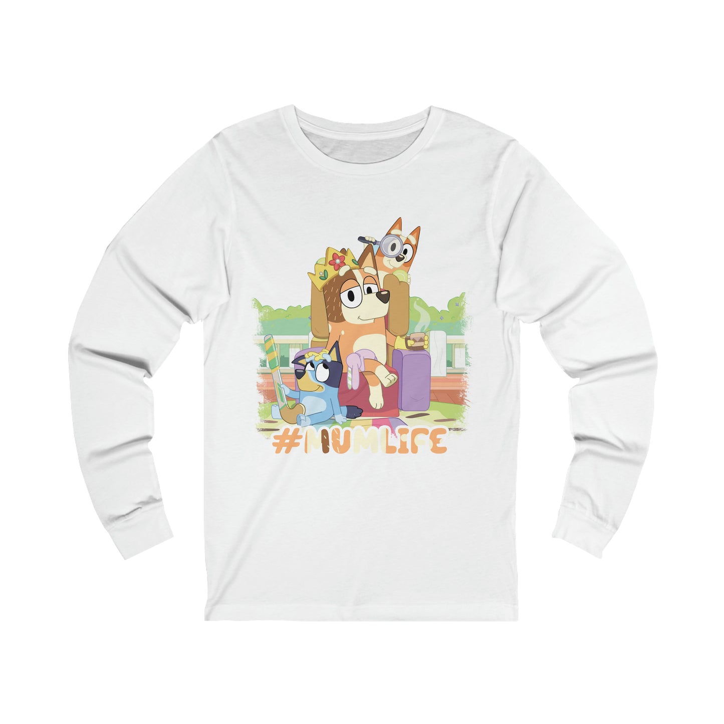 Mum Life Long Sleeve Tshirt