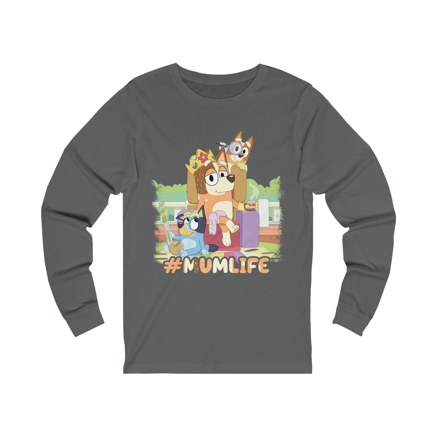 Mum Life Long Sleeve Tshirt