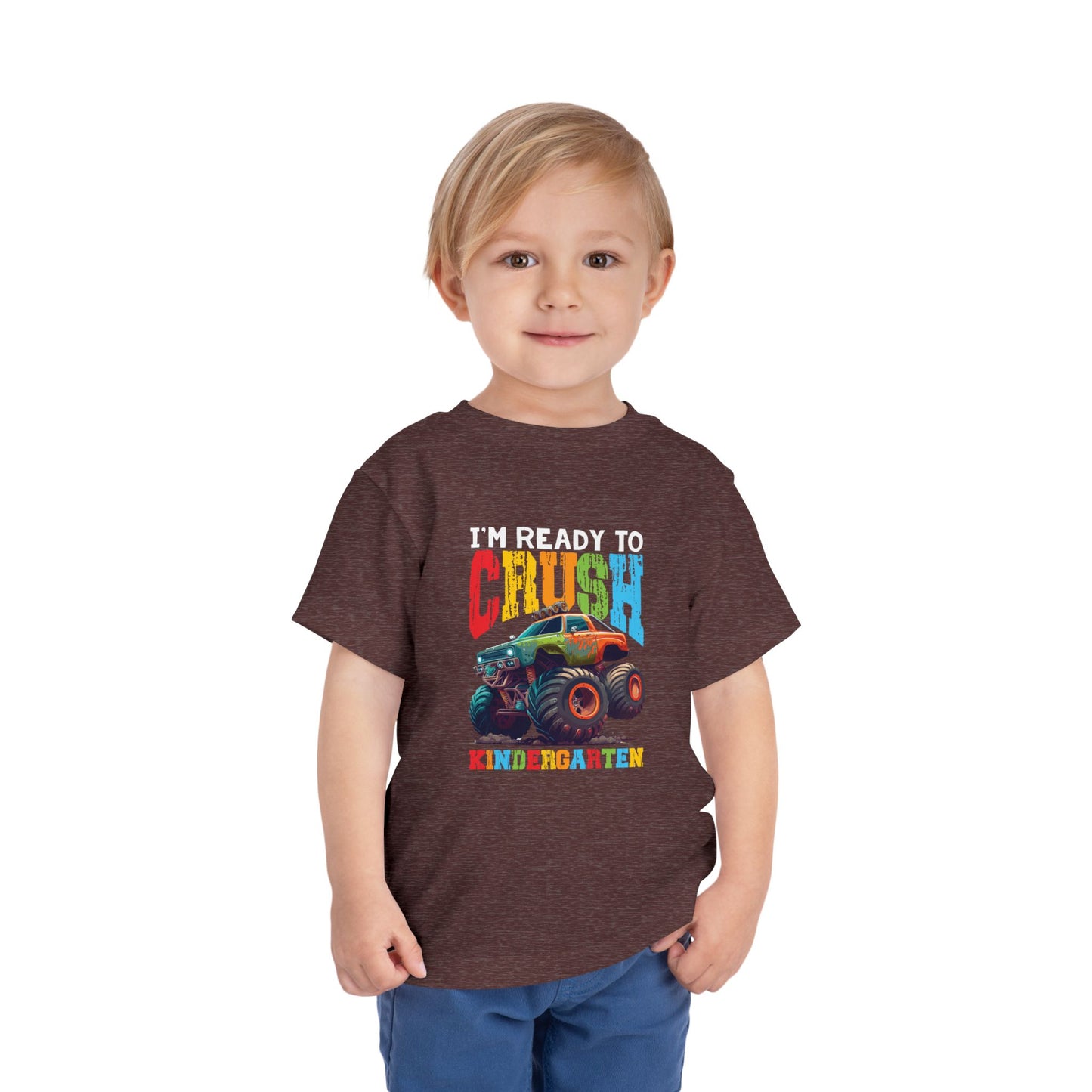 I'm Ready to Crush Kindergarten Toddler Short Sleeve Tee