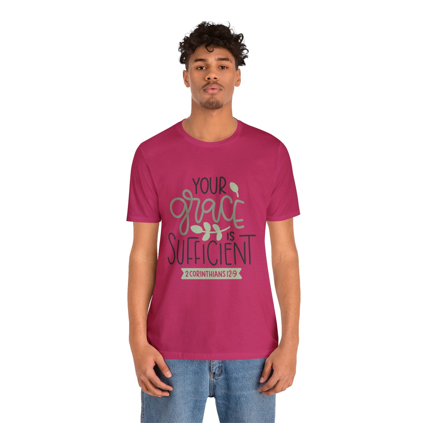 Your Grace Is Sufficient Short Sleeve Tshirt