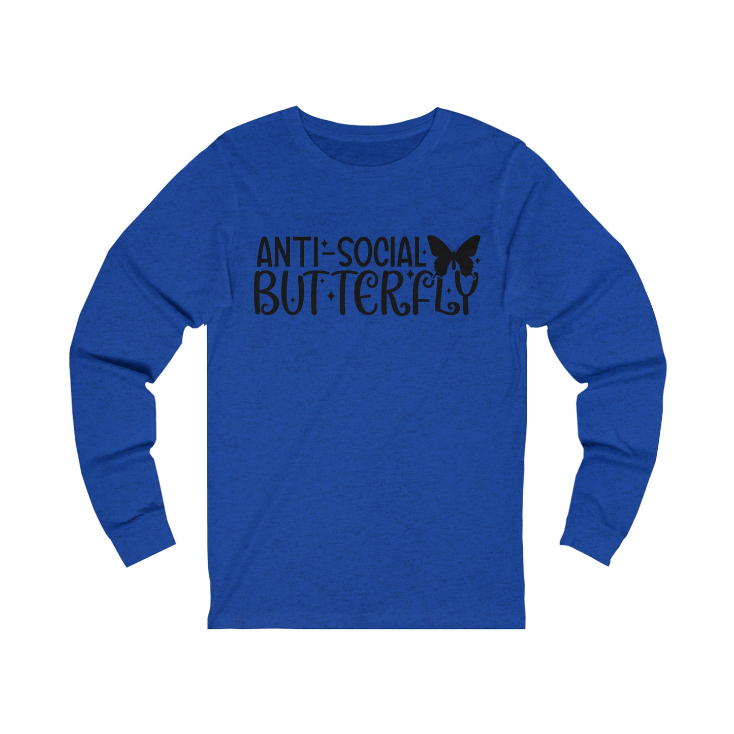 Anti-Social Butterfly Long Sleeve Tee