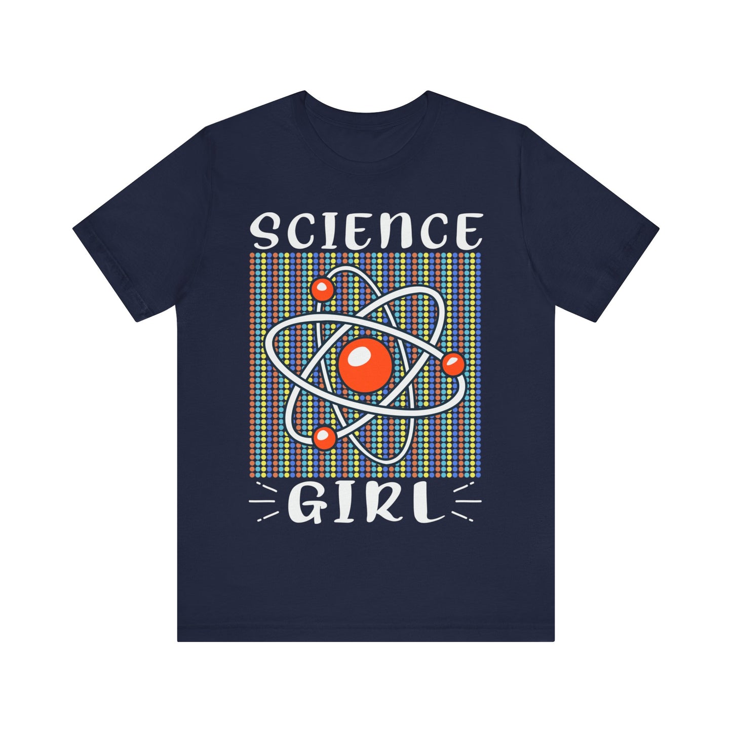 Science  Girl Jersey Short Sleeve Tee