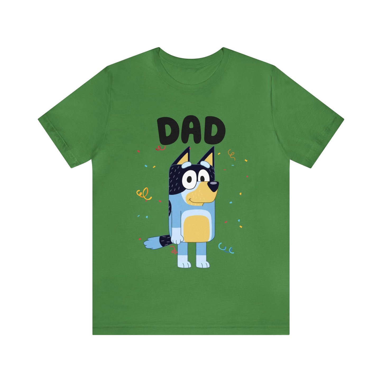 Dad Bluey Birthday Short sleeve Tshirt