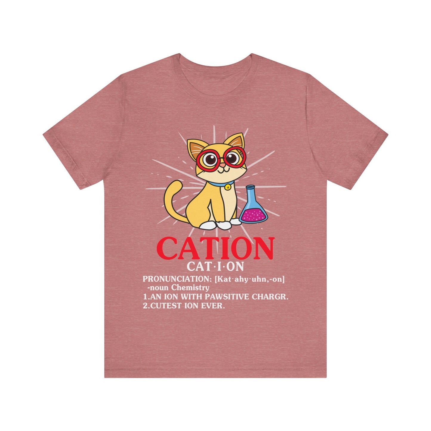 Cat-I-On (Cation) Definition Jersey Short Sleeve Tee