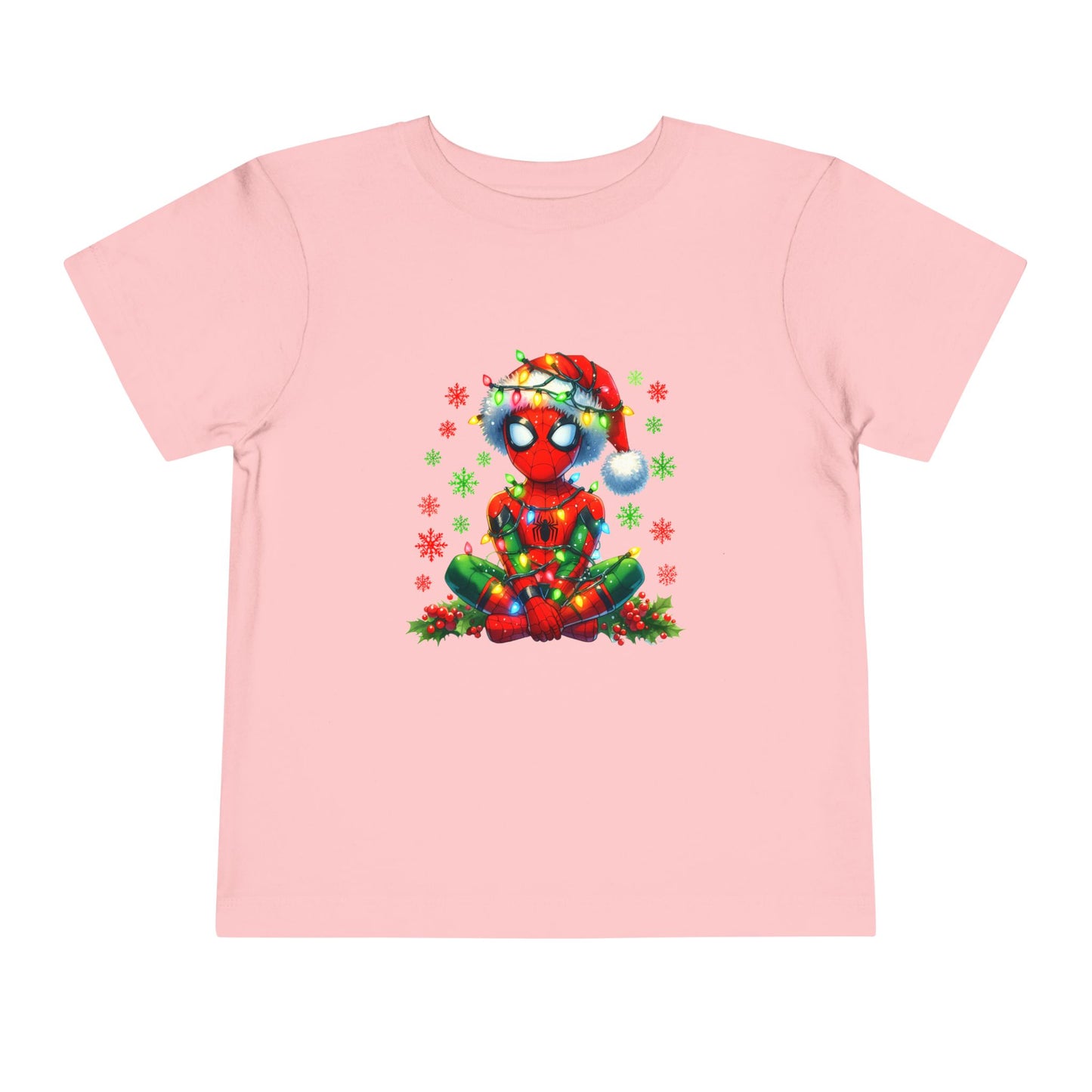 Spidey Christmas Toddler Short Sleeve Tee
