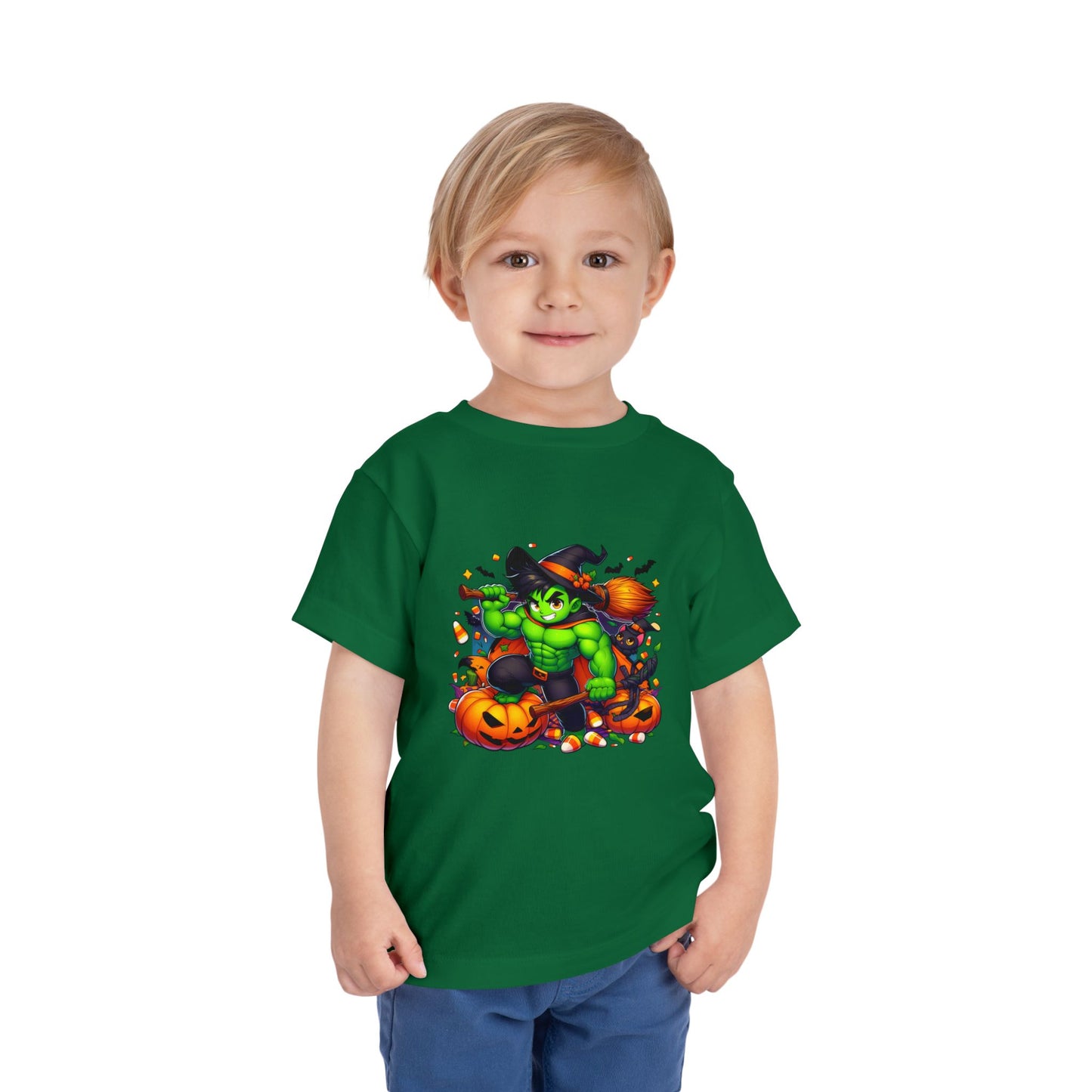 Hulk Halloween Toddler Short Sleeve Tee