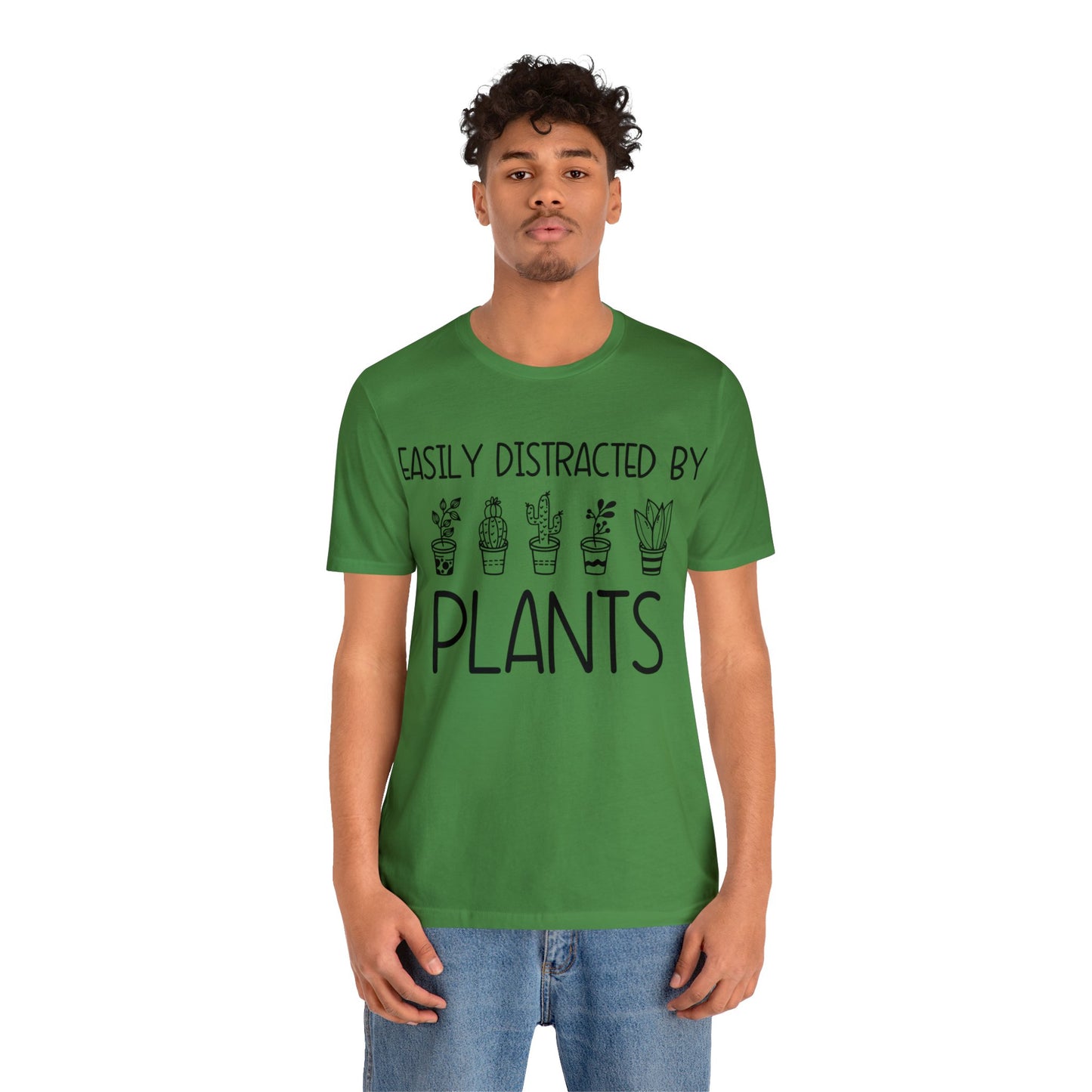 Easily Distracted by Plants Short Sleeve Tee