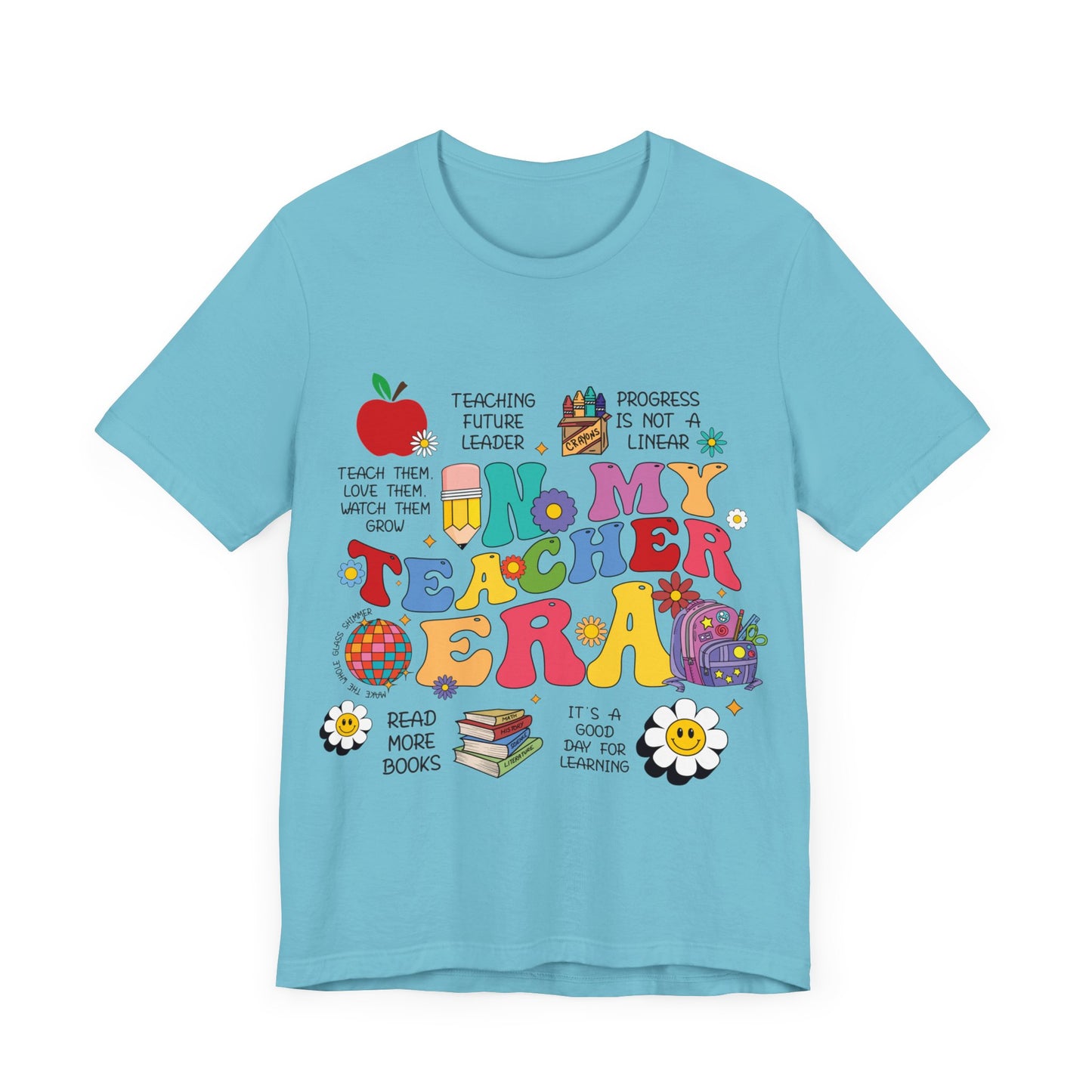 In My Teacher Era Jersey Short Sleeve Tee