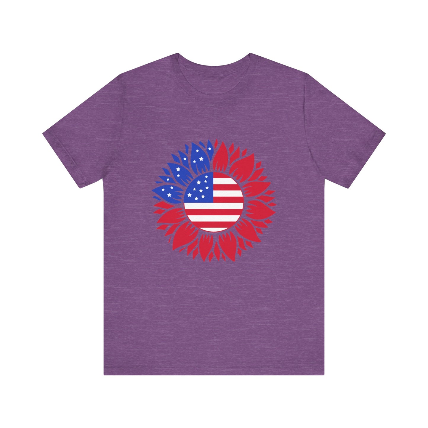 American Sunflower Jersey Short Sleeve Tee