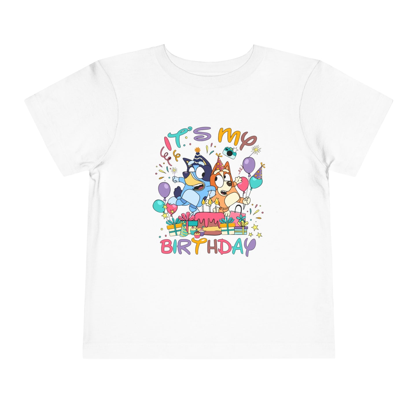 It's My Birthday Toddler Short Sleeve Tee