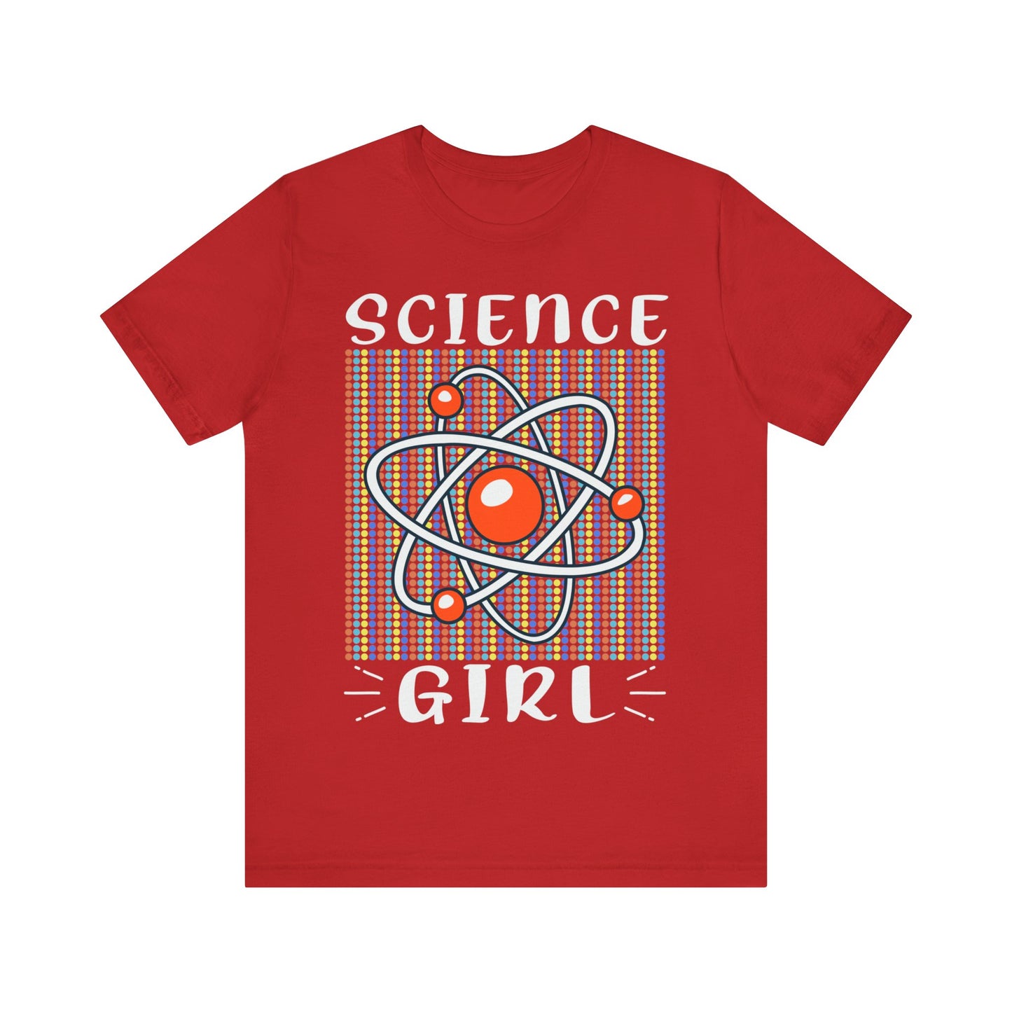 Science  Girl Jersey Short Sleeve Tee