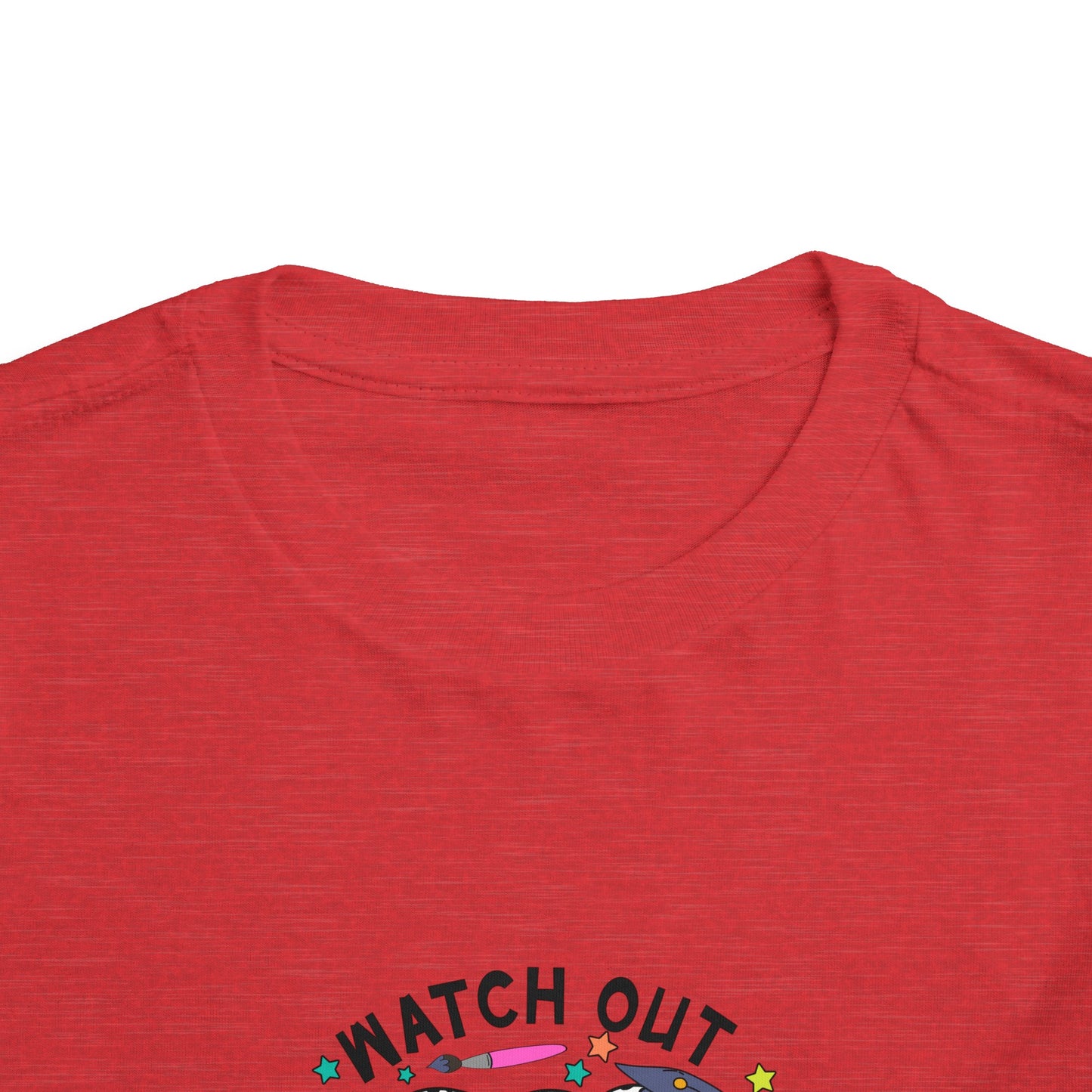 Watch Out Preschool Here I Come Toddler Short Sleeve Tee