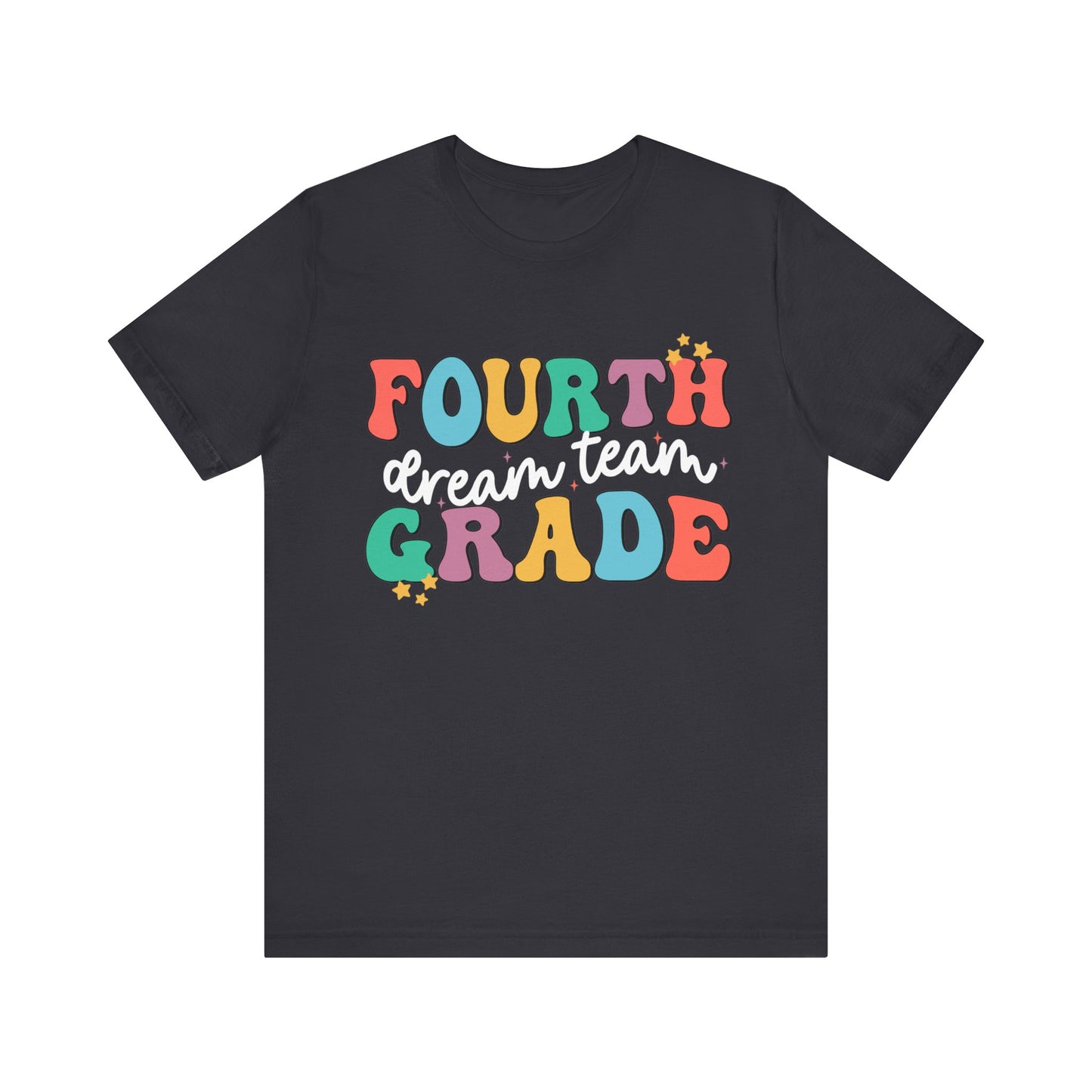 Fourth Grade Dream Team Jersey Short Sleeve Tee