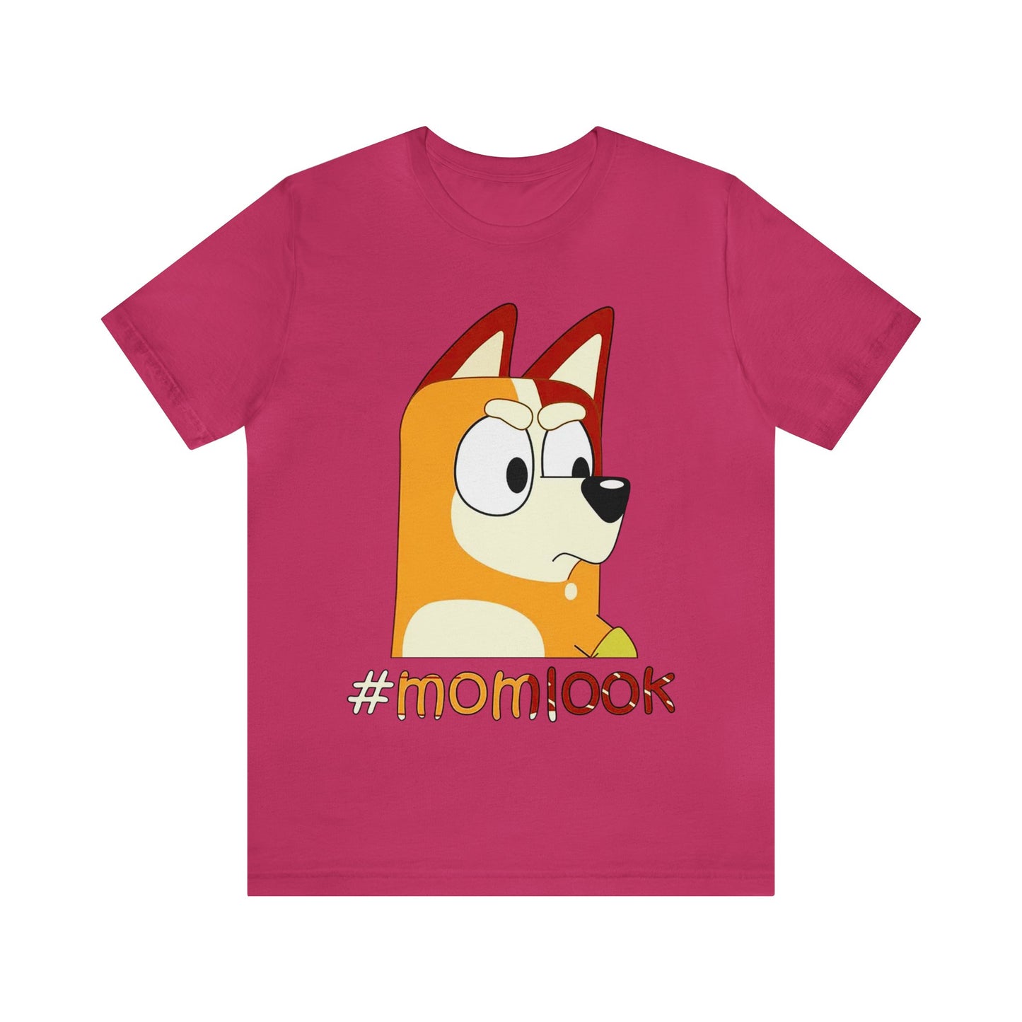Chilli Heeler #momlook Short Sleeve Tshirt