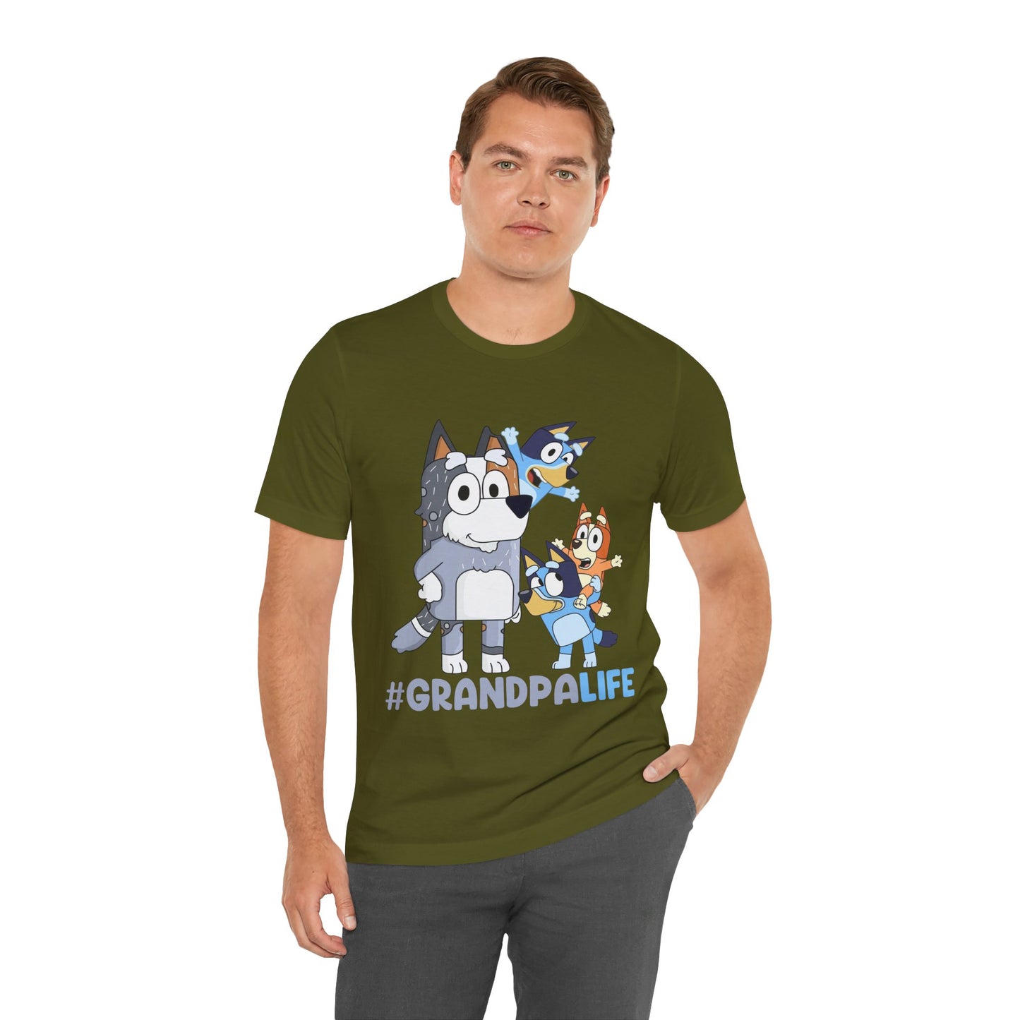 #GrandpaLife Bluey Short Sleeve Tee
