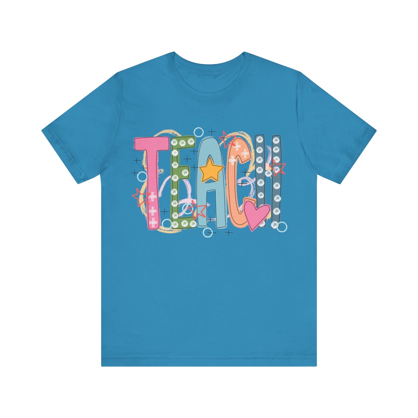 TEACH Jersey Short Sleeve Tee