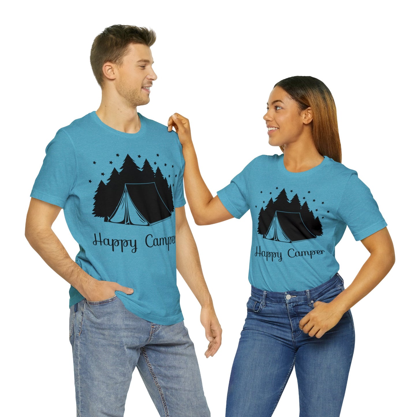 Happy Camper Short Sleeve Tshirt