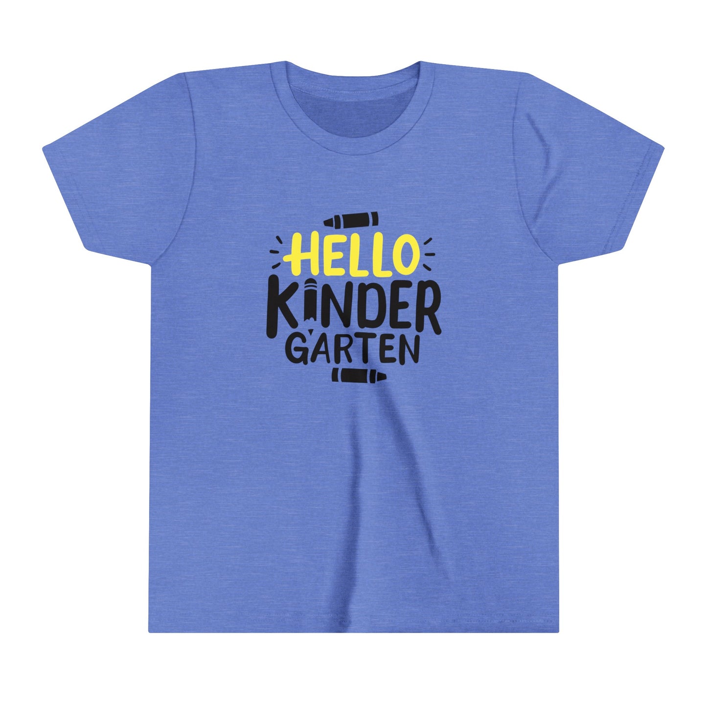 Hello Kindergarten Youth Short Sleeve Tee