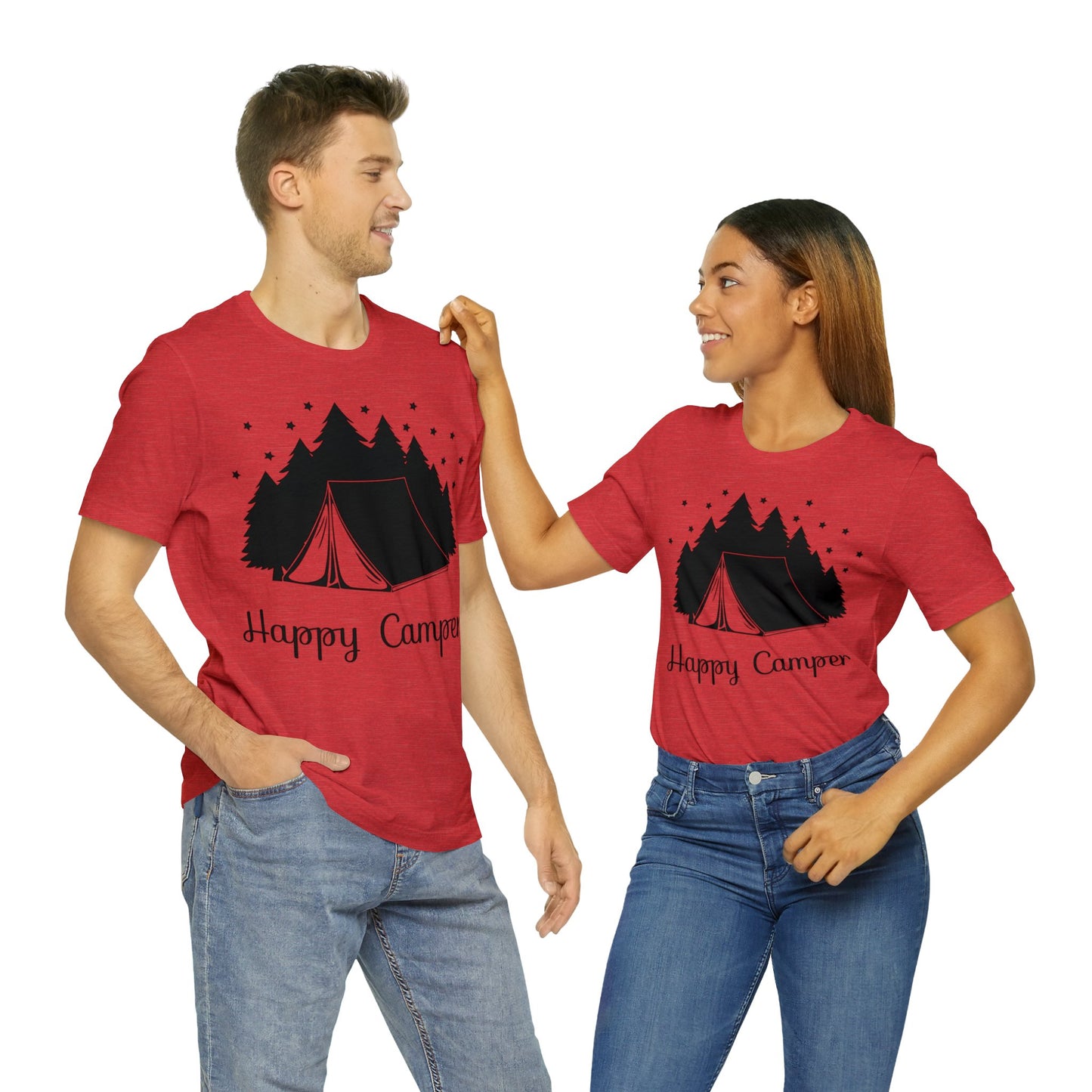 Happy Camper Short Sleeve Tshirt