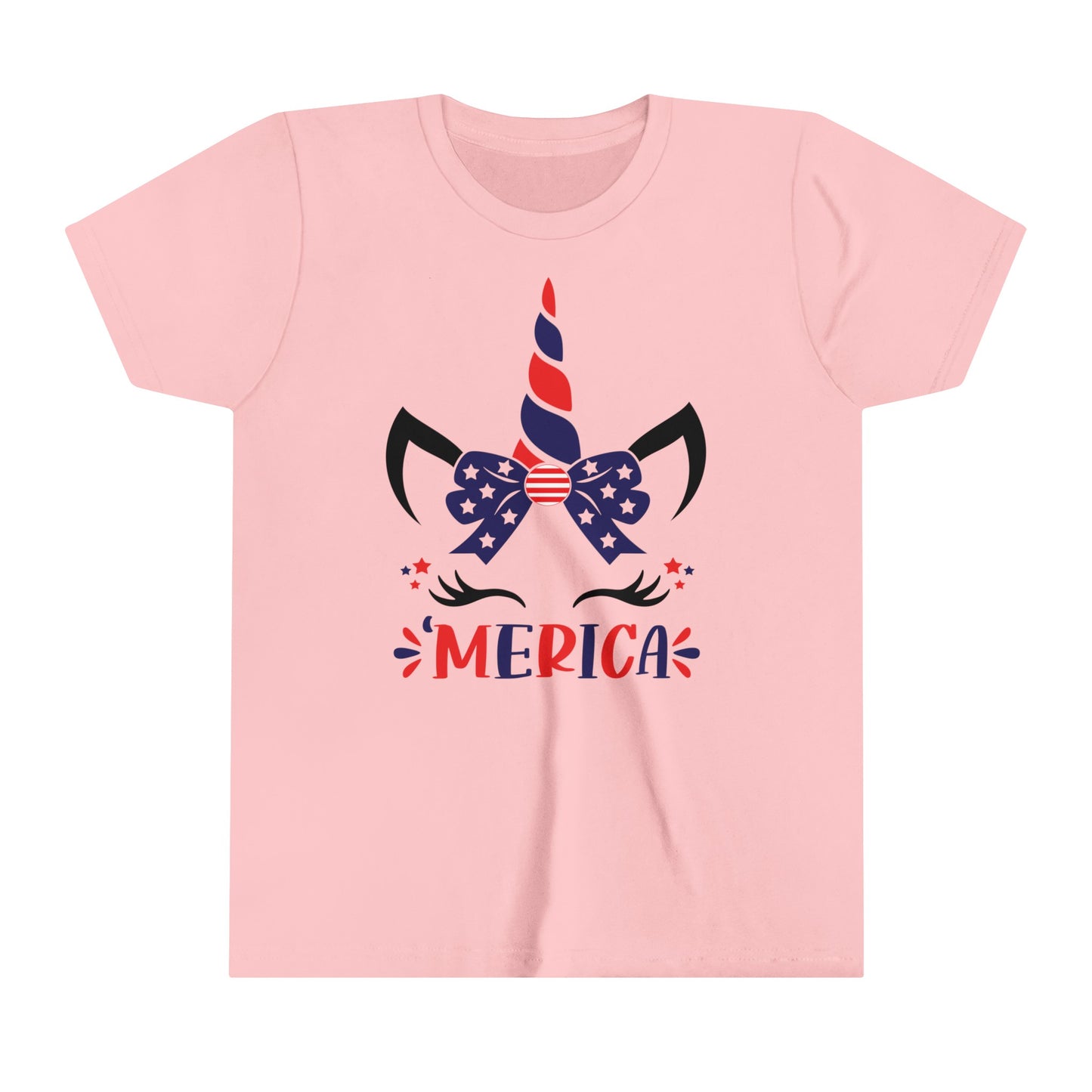 Unicorn 'Merica Youth Short Sleeve Tee