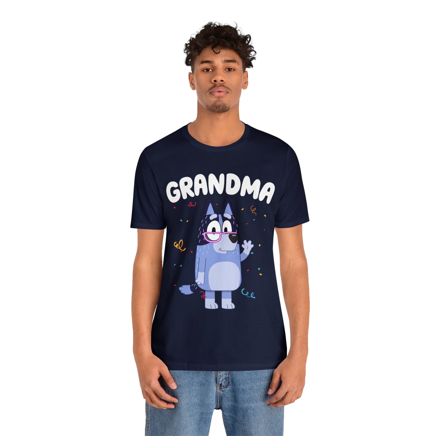 Grandma Bluey Birthday short sleeve Tshirt