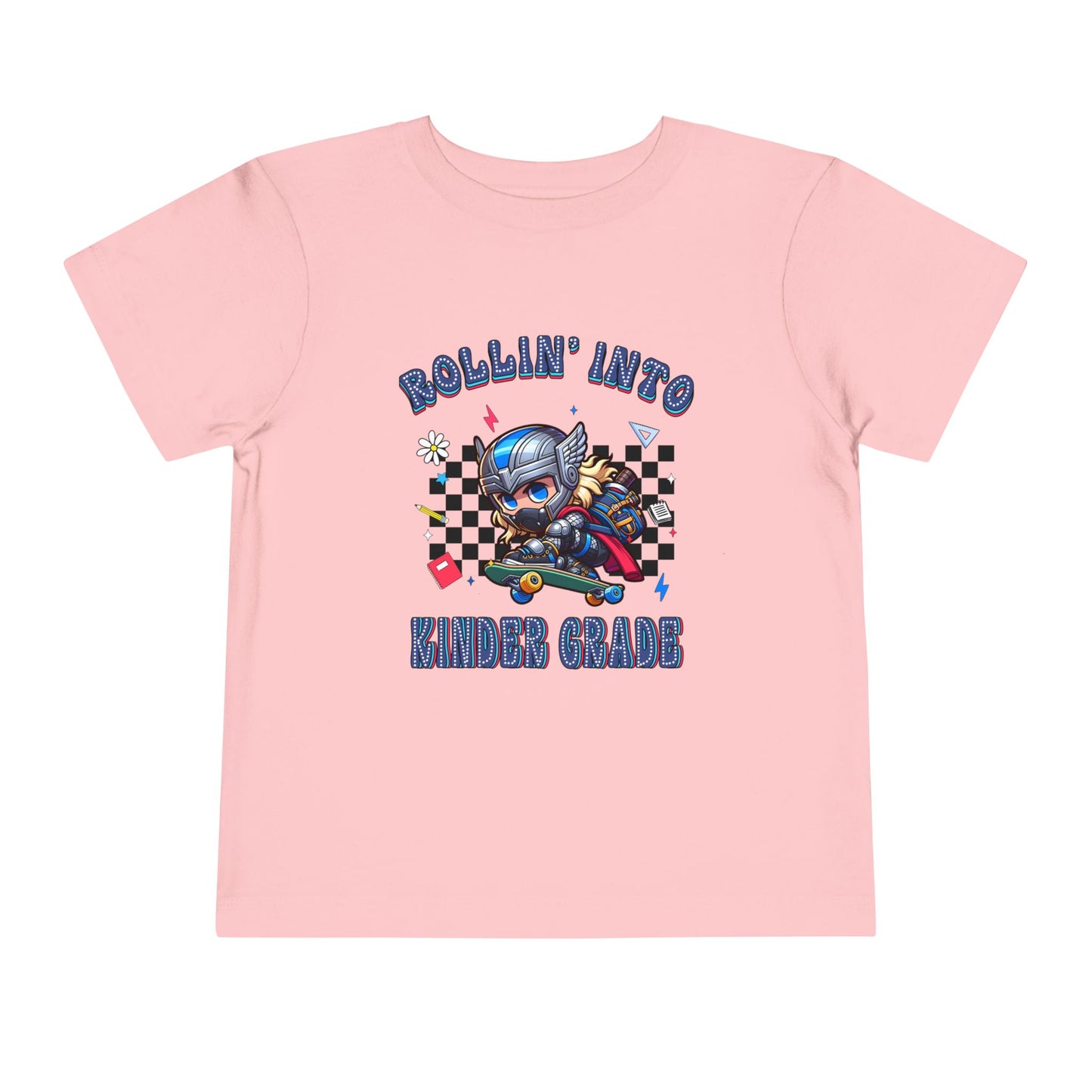 THOR - Rollin' Into Kinder Grade Toddler Short Sleeve Tee