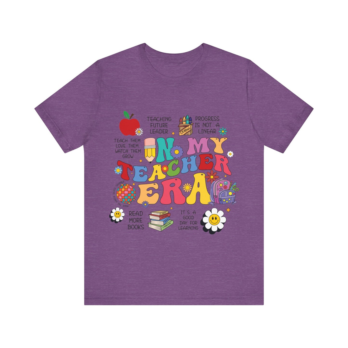 In My Teacher Era Jersey Short Sleeve Tee