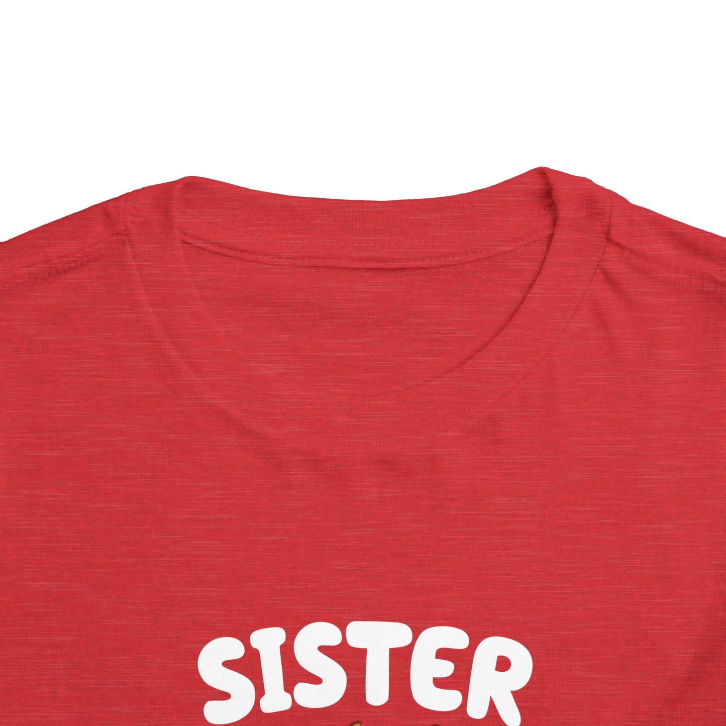 Sister Birthday Toddler Short Sleeve Tee