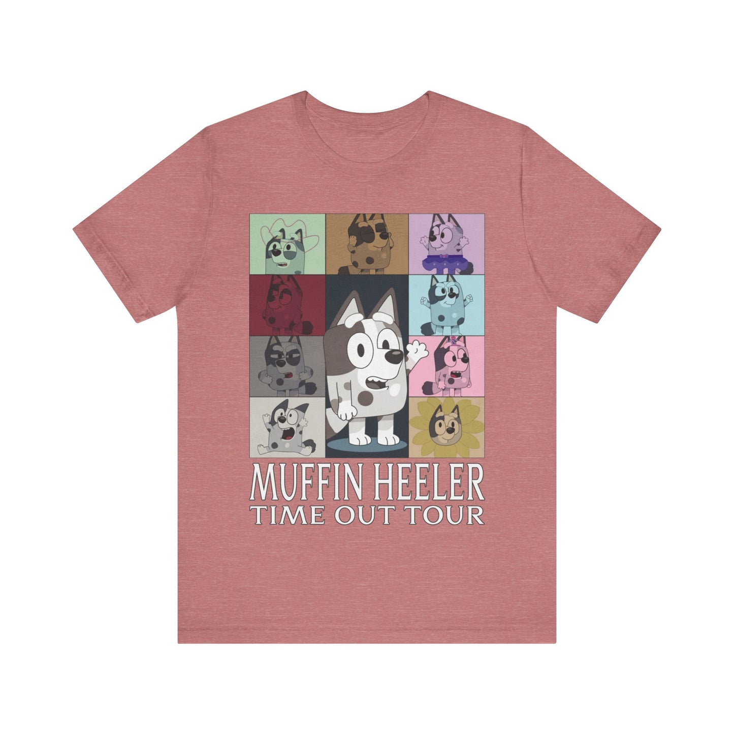 Muffin Heeler Time Out Tour Jersey Short Sleeve Tee