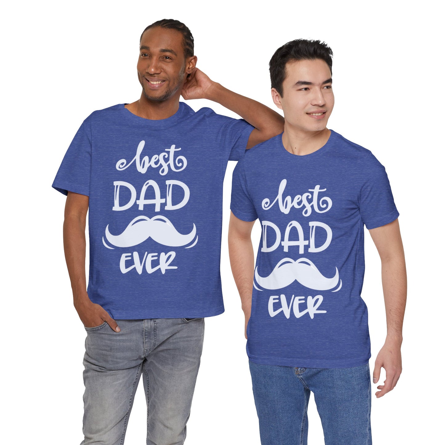 Best Dad Ever Jersey Short Sleeve Tee