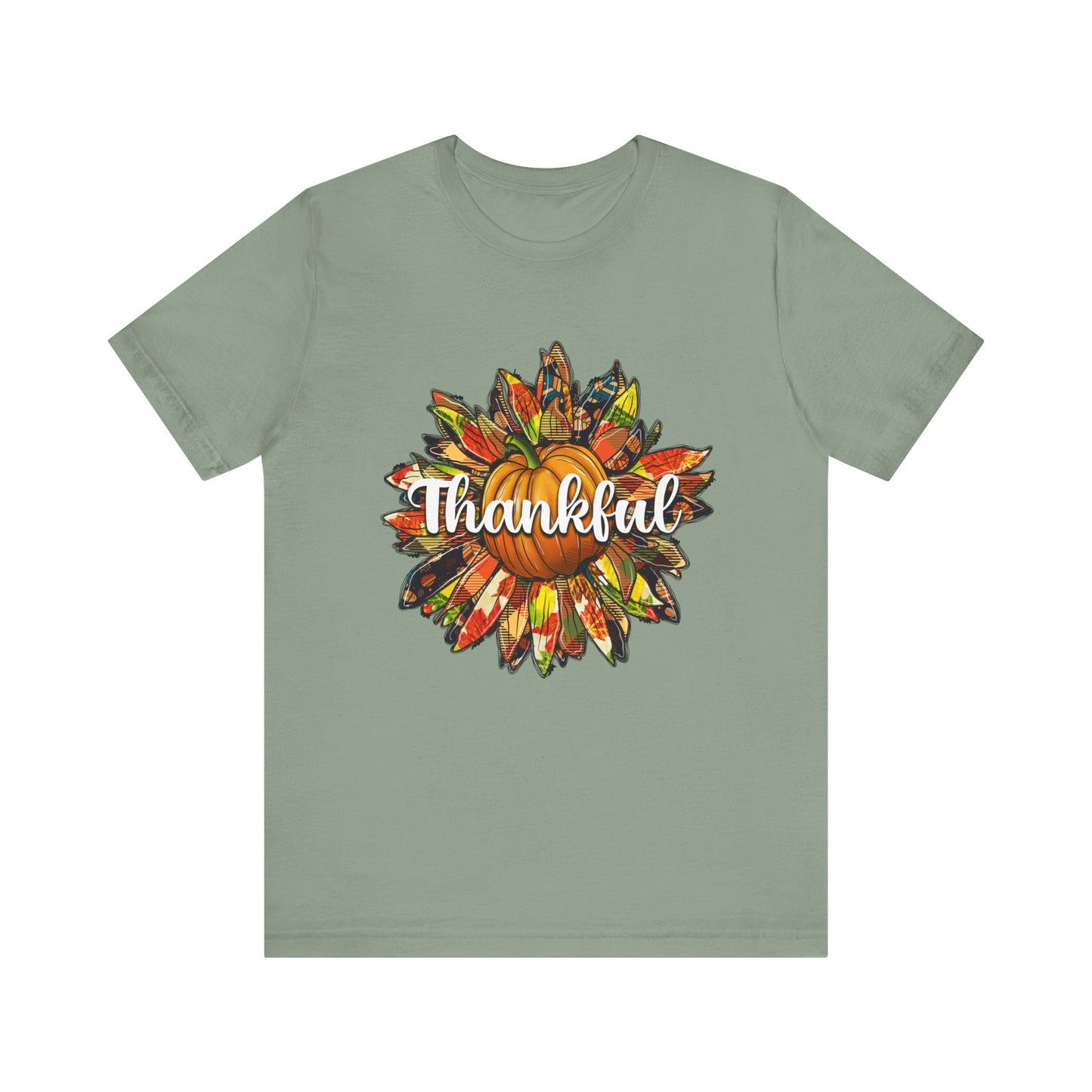Thankful Sunflower Jersey Short Sleeve Tee