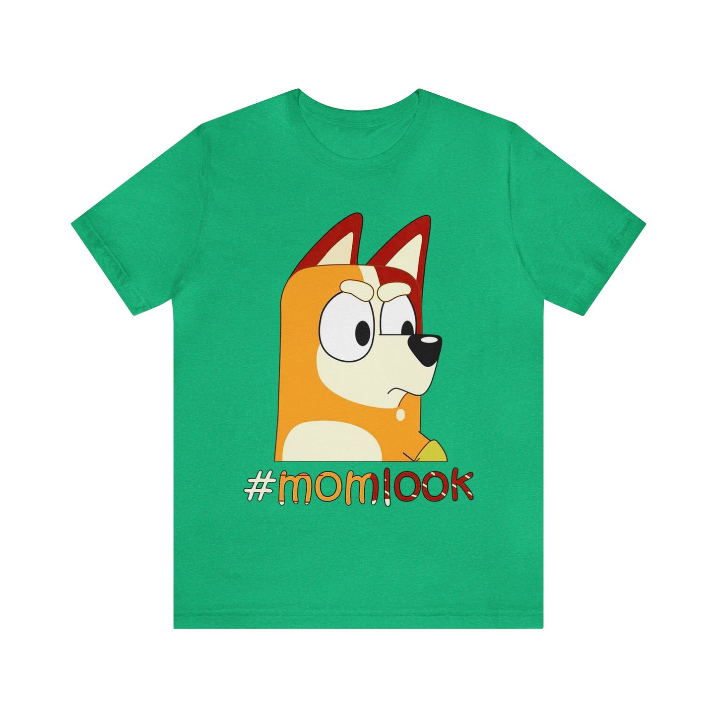 Chilli Heeler #momlook Short Sleeve Tshirt