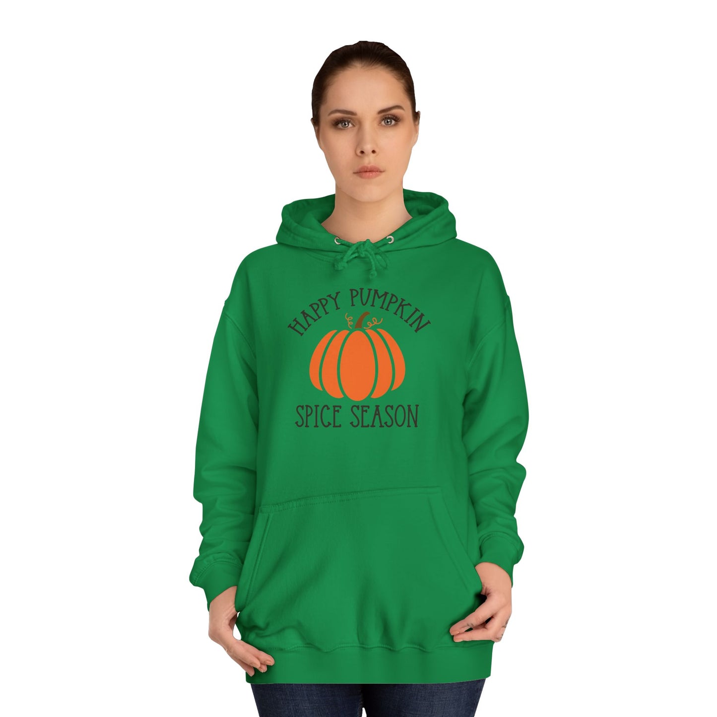 Happy Pumpkin Spice Season College Hoodie