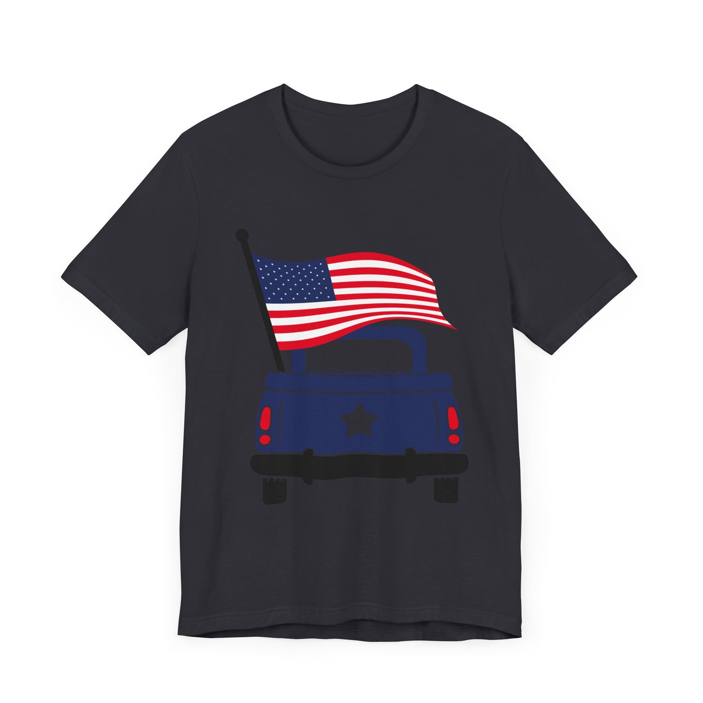Flag & Truck Jersey Short Sleeve Tee