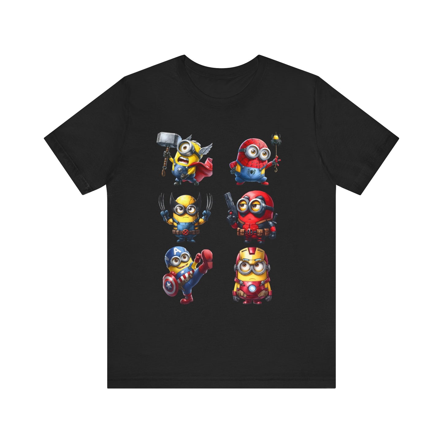 Marvel Minions Jersey Short Sleeve Tee