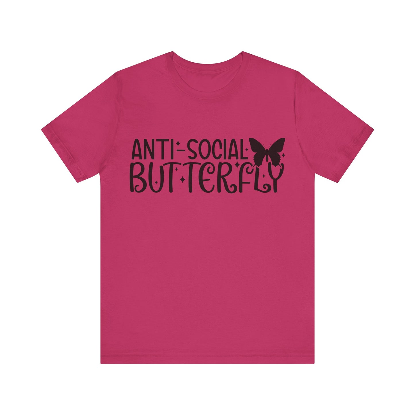 Anti-Social Butterfly Short Sleeve Tee