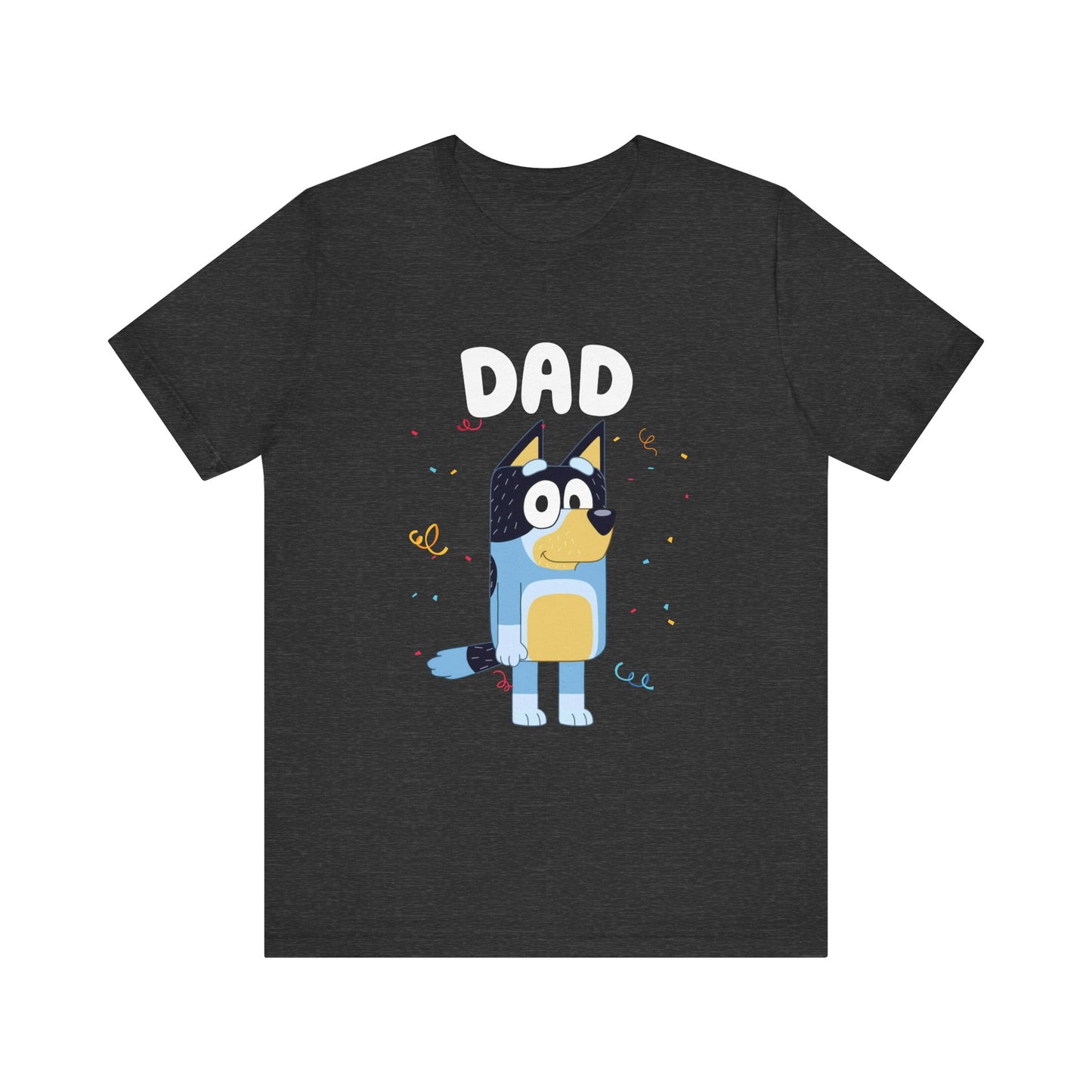 Dad Bluey Birthday Short sleeve Tshirt