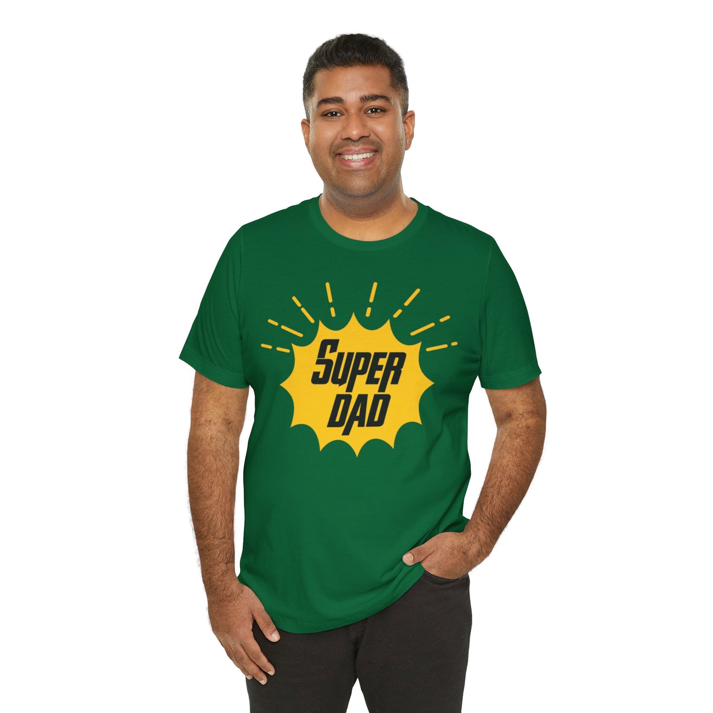 Super Dad Jersey Short Sleeve Tee