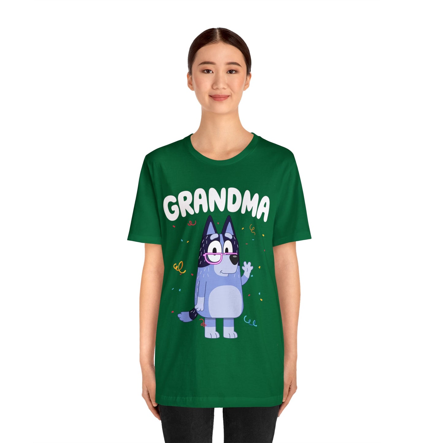 Grandma Bluey Birthday short sleeve Tshirt