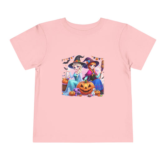 Elsa & Anna Toddler Short Sleeve Tee