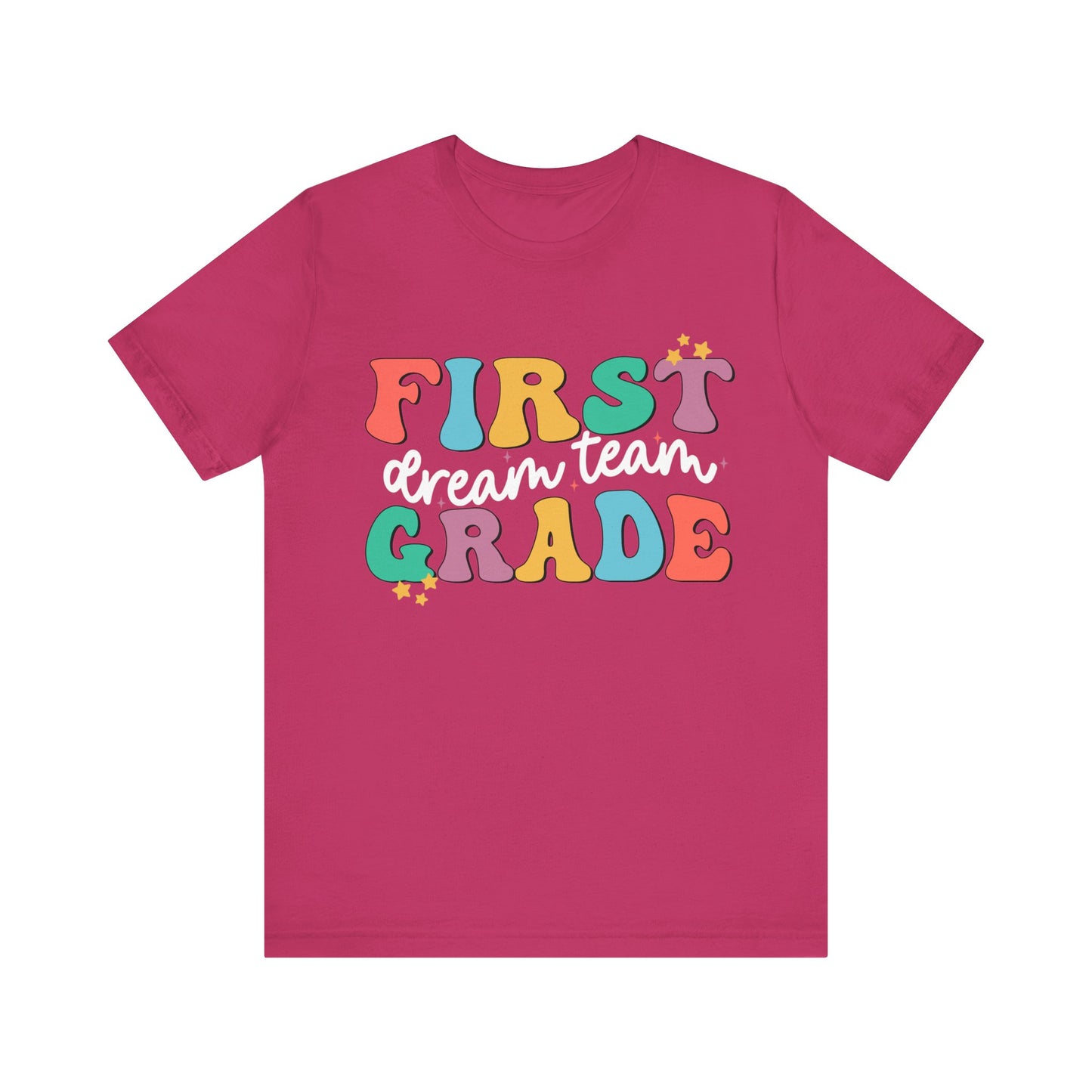 First Grade Dream Team Jersey Short Sleeve Tee