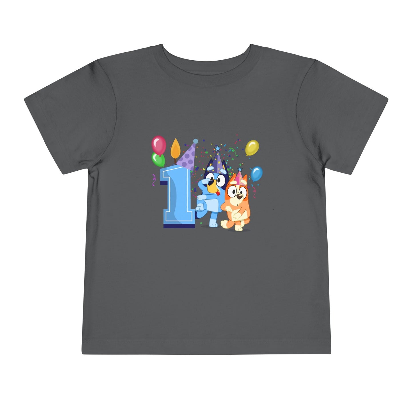 1st Birthday Toddler Short Sleeve Tee
