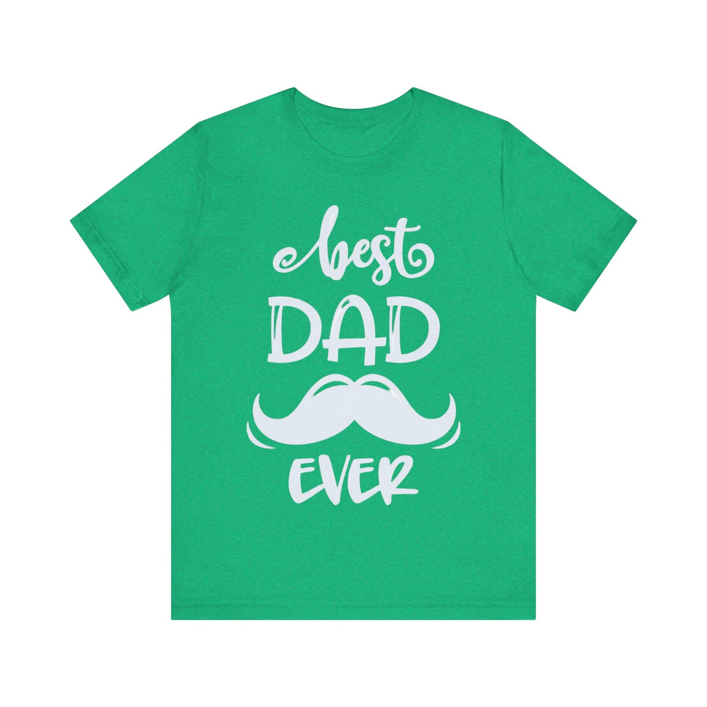 Best Dad Ever Jersey Short Sleeve Tee
