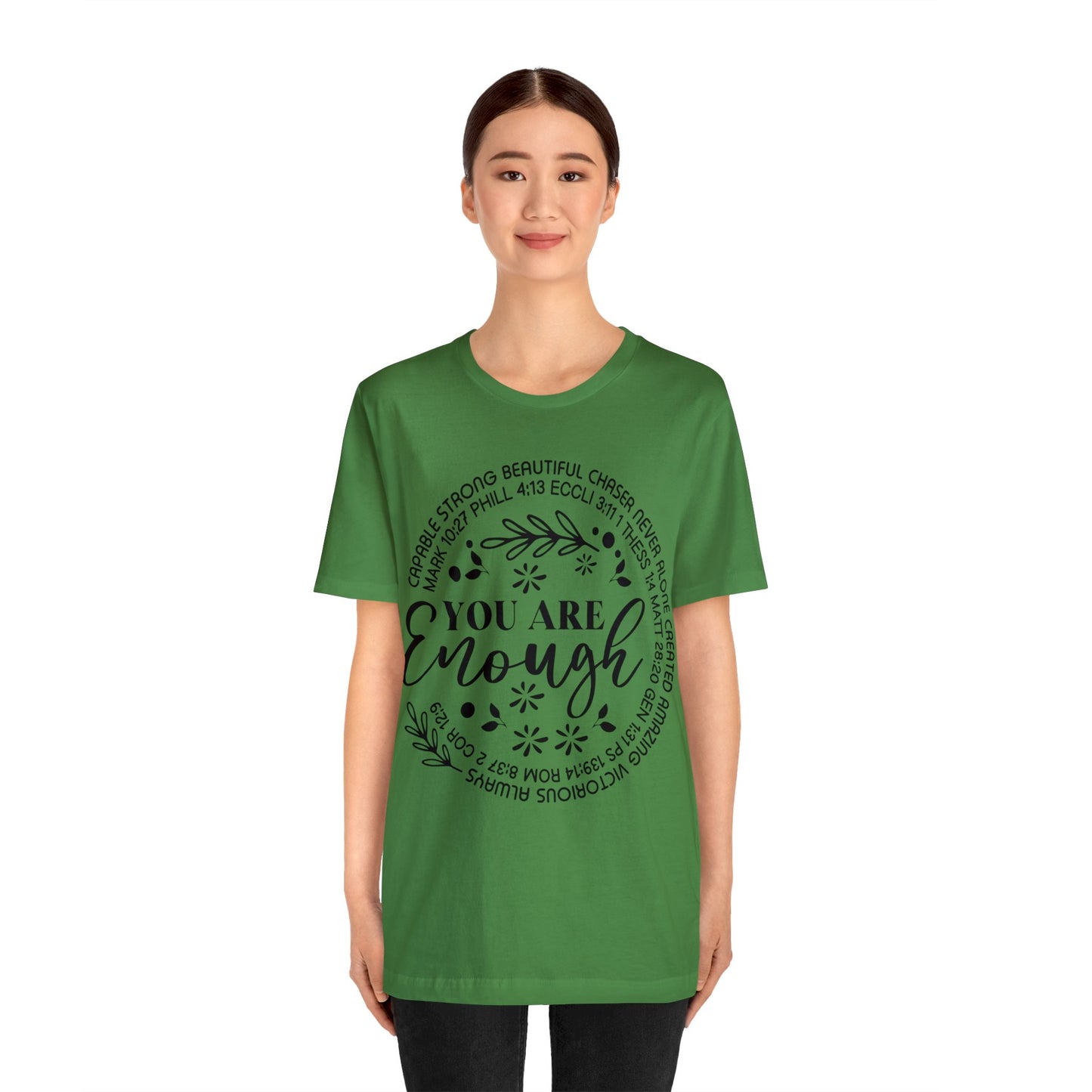 You are Enough Short Sleeve Tshirt