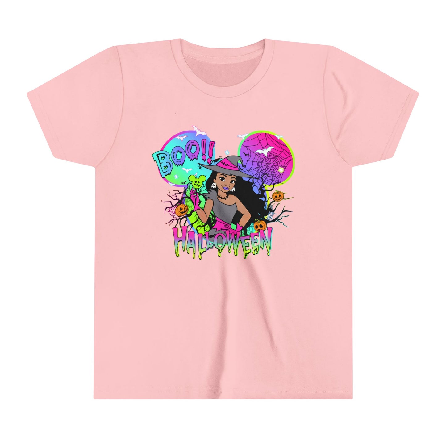 Moana Boo! Halloween Youth Short Sleeve Tee