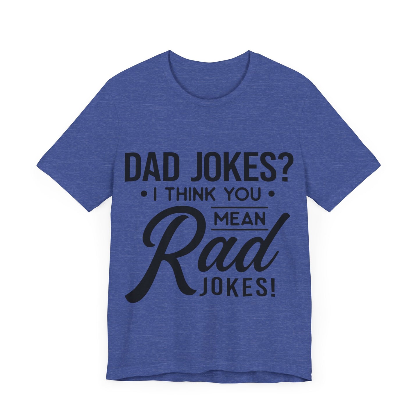 Dad Jokes Jersey Short Sleeve Tee