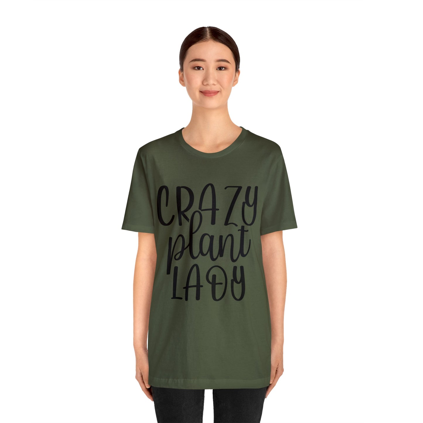 Crazy Plant Lady Short Sleeve Tee