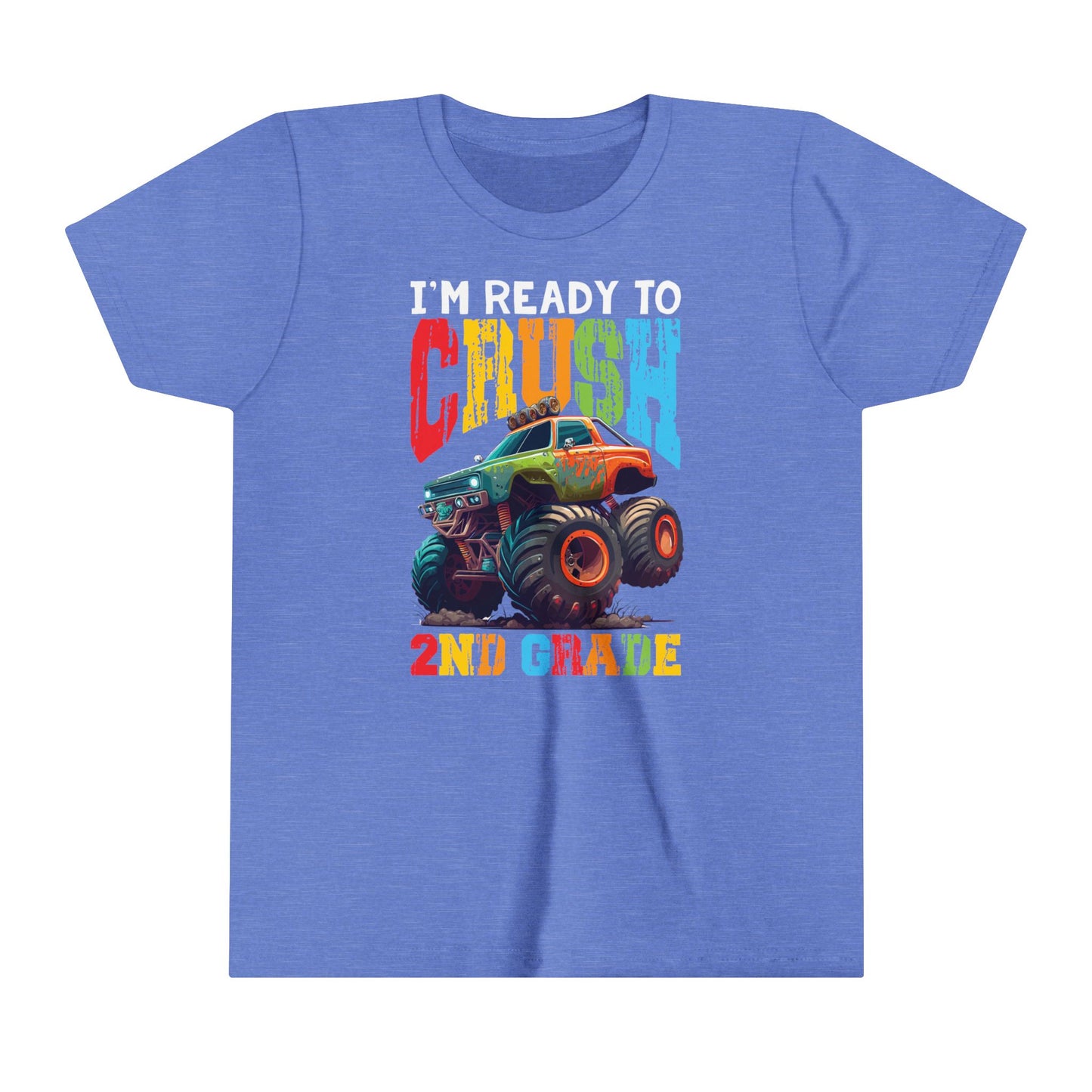 I'm Ready to Crush 2nd Grade Youth Short Sleeve Tee